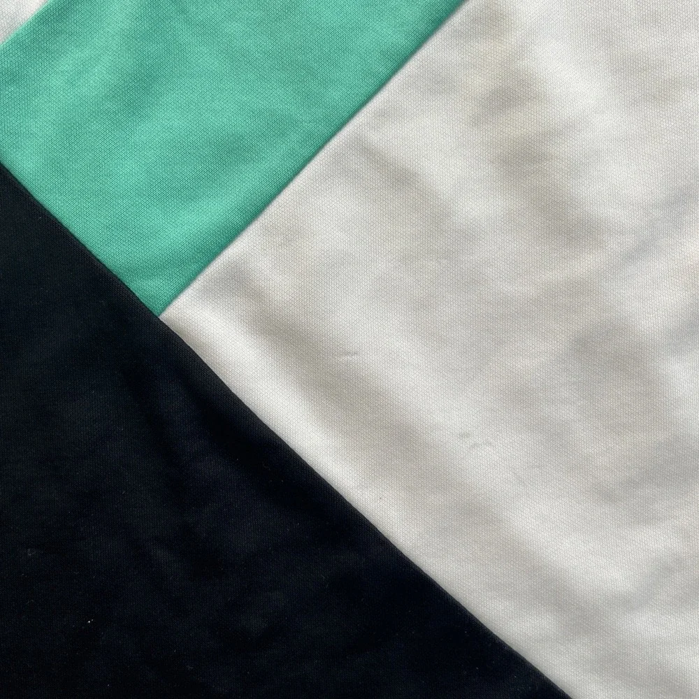 Equipment Adidas ADV/91-18 Men's XL Polo Shirt Colorblock Rugby Green Black